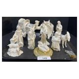 Lenox Nativity Scene.
