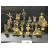 Brass & Bronze Figures, Buddha. Burma, Krishna