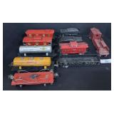 Lionel & Marx Train Cars, Tankers, Caboose.