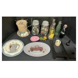 Vintage Buttons, Signs, Coke & Vernorï¿½s Bottles.