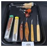 Vintage Wood Carving Tools.