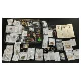NOS Costume Jewelry, Lucky Pennies, Ring Sizer.
