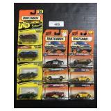 10 NOS Die Cast Matchbox Cars.