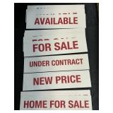 Yard Real Estate Signs