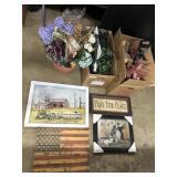 Metal Stars, Rustic Signs & Art Prints.