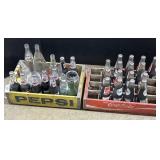 Pepsi & Coke Advertising Crates, Planters Jar.