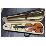 Violin With Case.