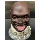 Black American The Salted Peanut Man Bank.