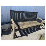 Bench Smith Teak Wood Garden Bench.