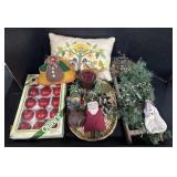 Christmas Ornaments, Holiday Pillows.