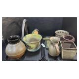 Ceramic Vases, Pitchers, Planters.