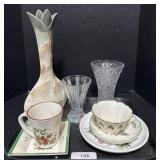 Crystal Vases, Handmade Ceramic Vase, Holly Bowls.