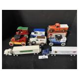 Die Cast Advertising  Winross Trucks & Ertl Banks