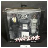 NOS NECA They Live Alien 2 Pack Action Figure Set.