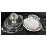 Serving Plates & Dinnerware.