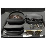 Sunglasses W/Cases.