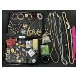 Costume Jewelry, Pocket Watches, Rosaries.