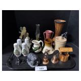 S&P Shakers, Bases, Bird Figures, Bells.