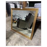 Gold Gilded Wall Mirror.