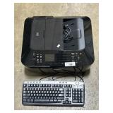 Canon Pixma MX922 Printer & Dell Keyboard.