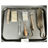 Jon-E Lighter, Scales, Level, Cigarette Case,