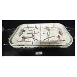 Vtg Tin Lithograph NHL Stars Table Top Hockey Game