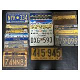 Vtg Pennsylvania & Other State License Plates