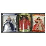 NOS 1990s Happy Holidays, Millennium Barbie Dolls.