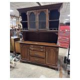 Traditional Style Maple Hutch.