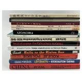 14 Foreign Train History Hardcover Books.