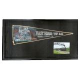 EBT PA Pennant & Photograph in Shadowbox.