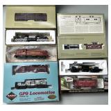 Lehigh Valley Locomotive Engines & Cabooses.