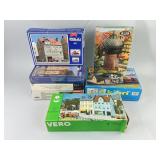 7 HO Scale Building Kits.