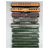SNCF, PRR, Erie, CSD & UP Passenger Cars.