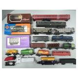 Train Cars, Passenger Cars, Tankers, Box Cars.