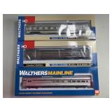 3 Walthers Passenger Cars