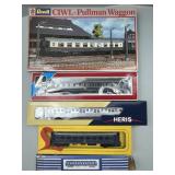 Passenger Train Cars & Model Kit.
