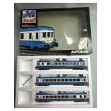Jouef Autorail Locomotive Engine & Passenger Cars.
