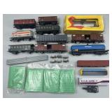 HO Scale Train Cars, Box & Tanker Cars, Model Kits