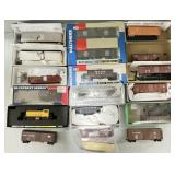 Boxcars, Hoppers, Switcher & Model Kits.