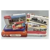 8 Unassembled HO Scale German Building Kits.