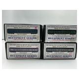 Pullman Sleeper Car Model Set Kits.