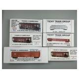 Hopper, Wheelcar, Boxcar Model Kits.