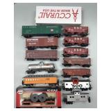 Train Cars, Box Cars, Tanker Cars, Hoppers.