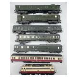 DRS German Railway Train Engine & Passenger Cars