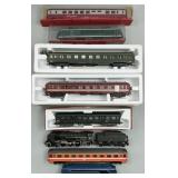 Locomotive Engines, Tender, SNCF Passenger Cars.