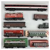 Electric Locomotive Engines, Boxcars, Gondola.