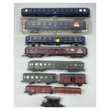 DB Railway Train Cars, Passenger, Box & Freight.