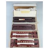 5 HO Scale Model Train Kits.