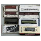 Passenger Car, Reefer Boxcars Model Kits, Hopper.